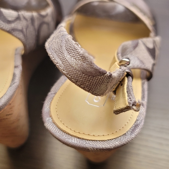 Coach Wedge "Jessy" Shoes - Picture 9 of 12